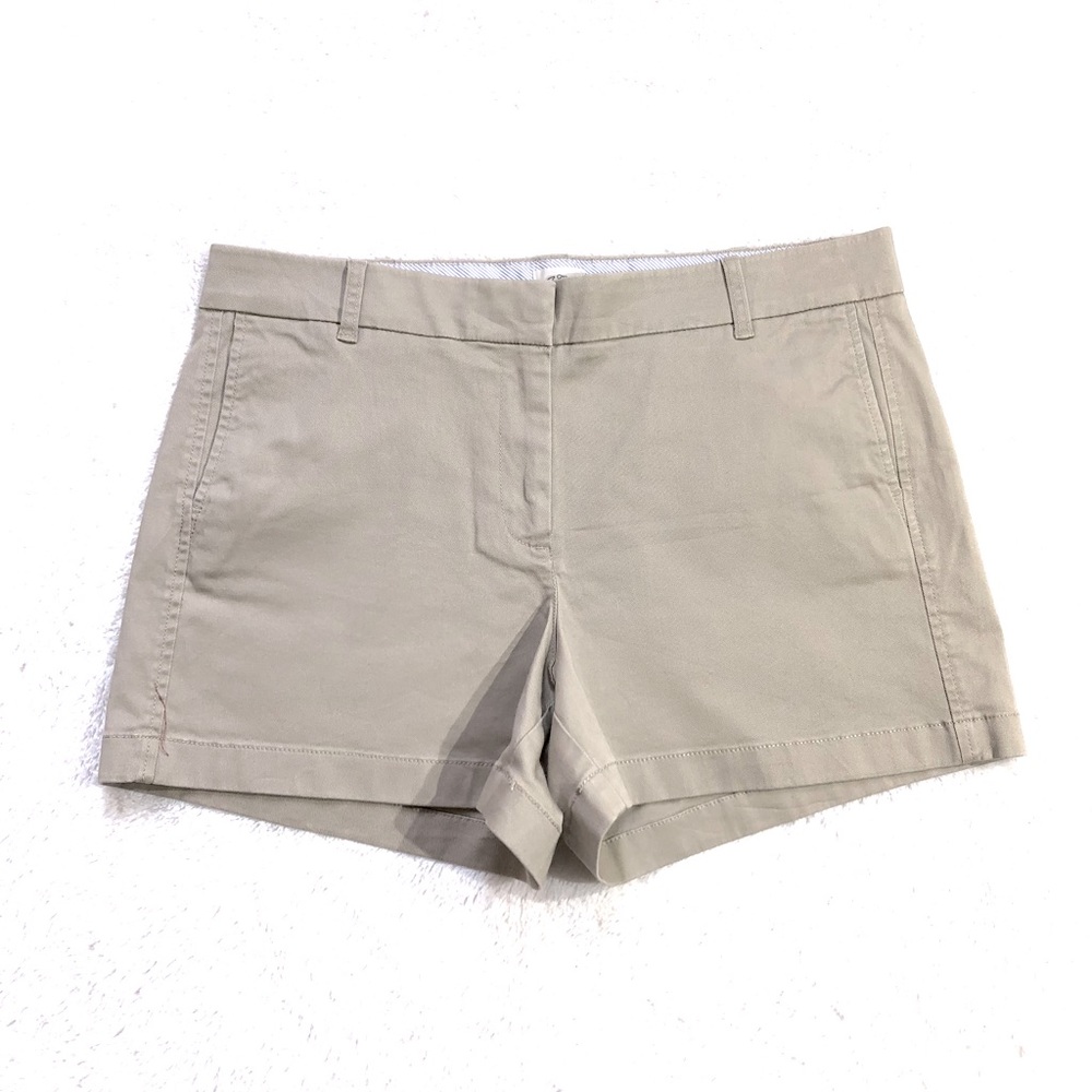 J. Crew 4” Stretch Chino Shorts